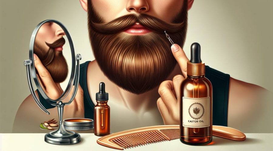 Nourrir et sculpter: conseils pour l'utilisation de l'huile de ricin pour la barbe