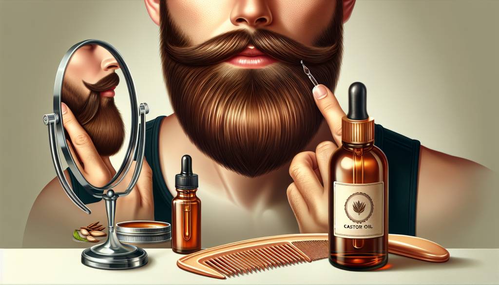 Nourrir et sculpter: conseils pour l'utilisation de l'huile de ricin pour la barbe