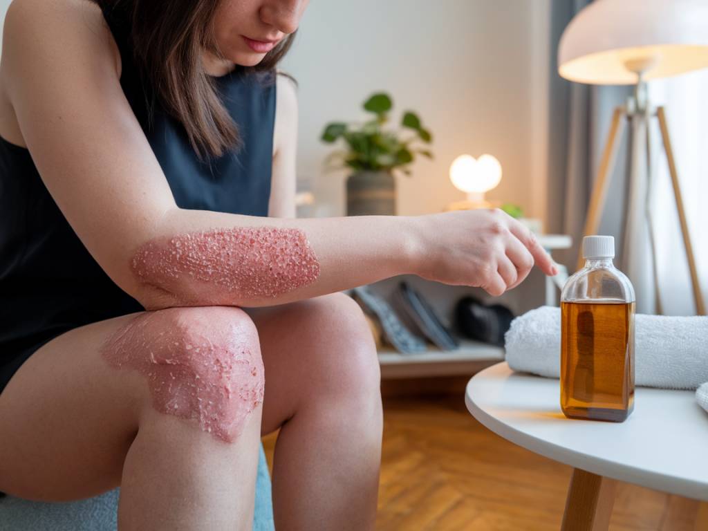 « Huile de ricin et psoriasis : un remède naturel à découvrir pour apaiser la peau »