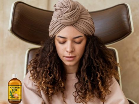 Huile de ricin et cheveux crépus : Une solution naturelle pour hydrater et définir les boucles.