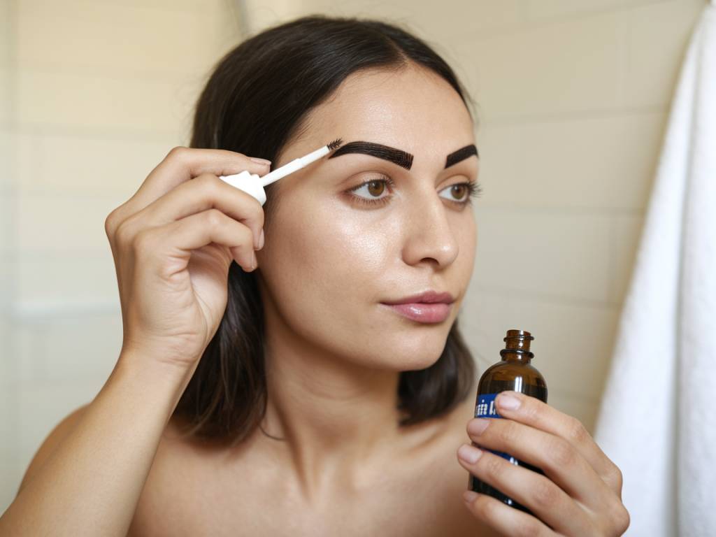 « L’huile de ricin pour les sourcils : astuces pour une pousse dense et harmonieuse »