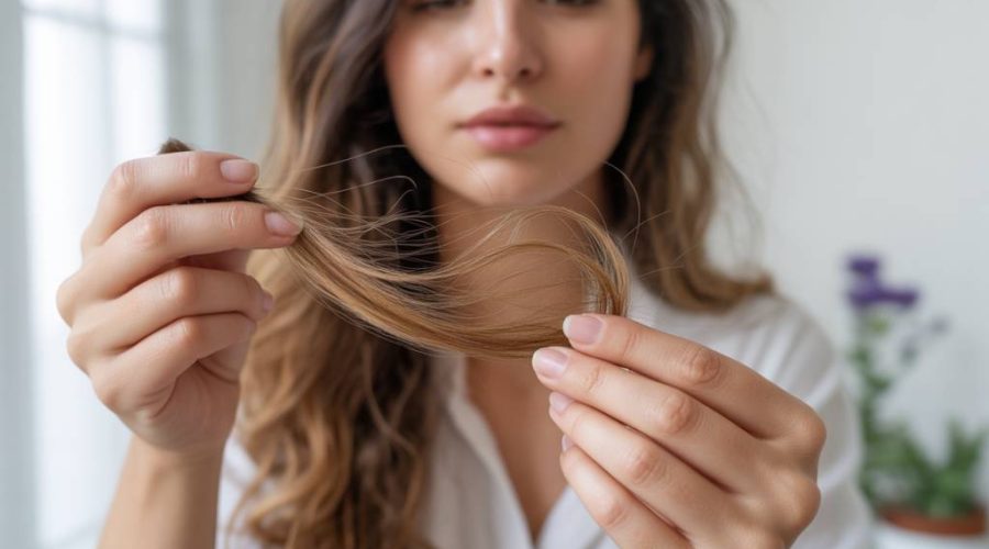 Huile de ricin et chute de cheveux saisonnière : comment limiter la perte et stimuler la repousse